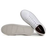Tênis Masculino Tokio Couro Branco