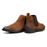 Bota Chelsea Moscou Camurça Aged Castanho 
