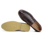 Sapato Masculino Loafer Atenas Café