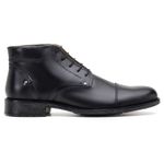 Bota Masculina Ankle Boot Roma Couro Preto