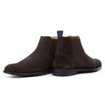 Bota Masculina Berlim Chelsea Camurça Café