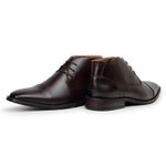 Bota Masculina Ankle Boot Lisboa Chocolate