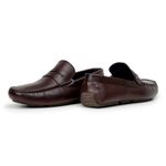 Mocassim Masculino Drive Couro Café