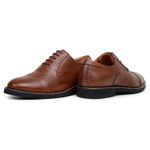 Sapato Masculino Oxford Veneza Couro Whisky