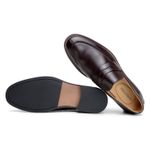 Sapato Masculino Paris Loafer Couro Chocolate