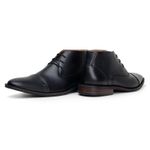 Bota Masculina Ankle Boot Lisboa Preto