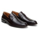 Sapato Kiev Loafer Couro Café