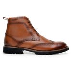 Bota Brogue Ravena Couro Whisky