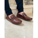 Mocassim Masculino Sopraffino Drive Couro Havana