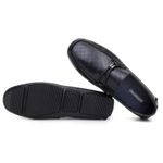 Mocassim Masculino Sopraffino Drive Fivela Couro Preto