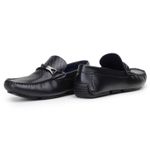 Mocassim Masculino Sopraffino Drive Fivela Couro Preto