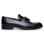 Sapato Loafer Detroit Couro Preto 