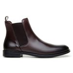 Bota Masculina Chelsea Munique Couro Chocolate