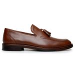 Sapato Masculino Loafer Tulsa Couro Havana 