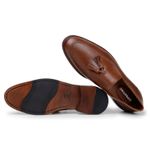 Sapato Masculino Loafer Tulsa Couro Havana 
