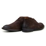 Bota Ankle Boot Moscou Camurça Aged Café