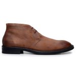 Bota Ankle Boot Moscou Camurça Aged Whisky