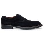 Sapato Masculino Derby Moscou Camurça Preto 