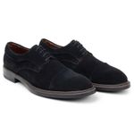 Sapato Masculino Derby Moscou Camurça Preto 