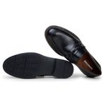 Sapato Masculino Loafer Moscou Couro Preto
