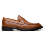 Sapato Masculino Loafer Verona Couro Whisky
