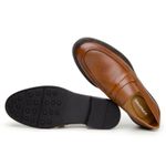 Sapato Masculino Loafer Verona Couro Whisky