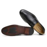 Sapato Kiev Loafer Couro Preto 