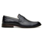 Sapato Kiev Loafer Couro Preto 