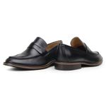 Sapato Masculino Paris Loafer Couro Preto