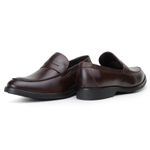 Sapato Masculino Genova Loafer Couro Café