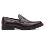 Sapato Masculino Genova Loafer Couro Café