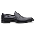 Sapato Turim Loafer Couro Preto 