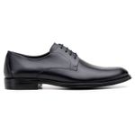 Sapato Masculino Bari Derby Couro Preto 