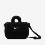 Bolsa Nike Sportswear Crossbody Faux Fur - Preta