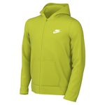 Blusão com Capuz Nike Sportswear Club Fleece - Infantil Verde