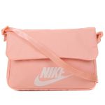 Bolsa Transversal Nike Sportswear Feminina - Salmão 