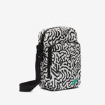 Bolsa Nike Heritage Crossbody - Prero+Branco 
