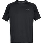 Camiseta Under Armour Tech 2.0 Masculina - Preto+Cinza