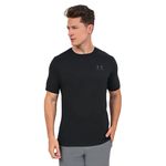 Camiseta Under Armour Sportstyle Left Chest Masculina - Preta