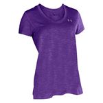 Camiseta de Treino Feminina Under Armour Tech - Roxo