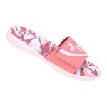 Chinelo Slide Under Armour Ignite VI Graphic Feminino - Prata+Vermelho