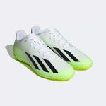 Chuteira Futsal Adidas X Crazyfast Unissex - Branco 