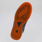 Chuteira Futsal Umbro Pro 5 Bump Unissex - Preto+Laranja