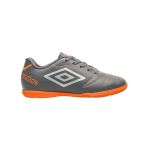 Chuteira Futsal Umbro Class 2.2 - Cinza+Laranja