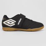 Chuteira Futsal Infantil Umbro Neo Striker - Preto+Dourado
