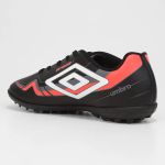 Chuteira Society Juvenil Umbro Prisma - Preto+Branco