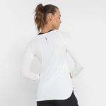 Camiseta Fila Bio II Manga Longa Feminina - Off White