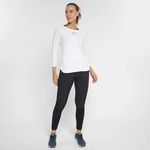 Camiseta Fila Bio II Manga Longa Feminina - Off White
