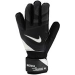 Luvas de Goleiro Nike Gk Match Infantil - Preto