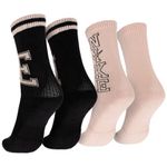 Kit de Meia Nike Cano Alto Everyday Plus Cushioned - 2 pares